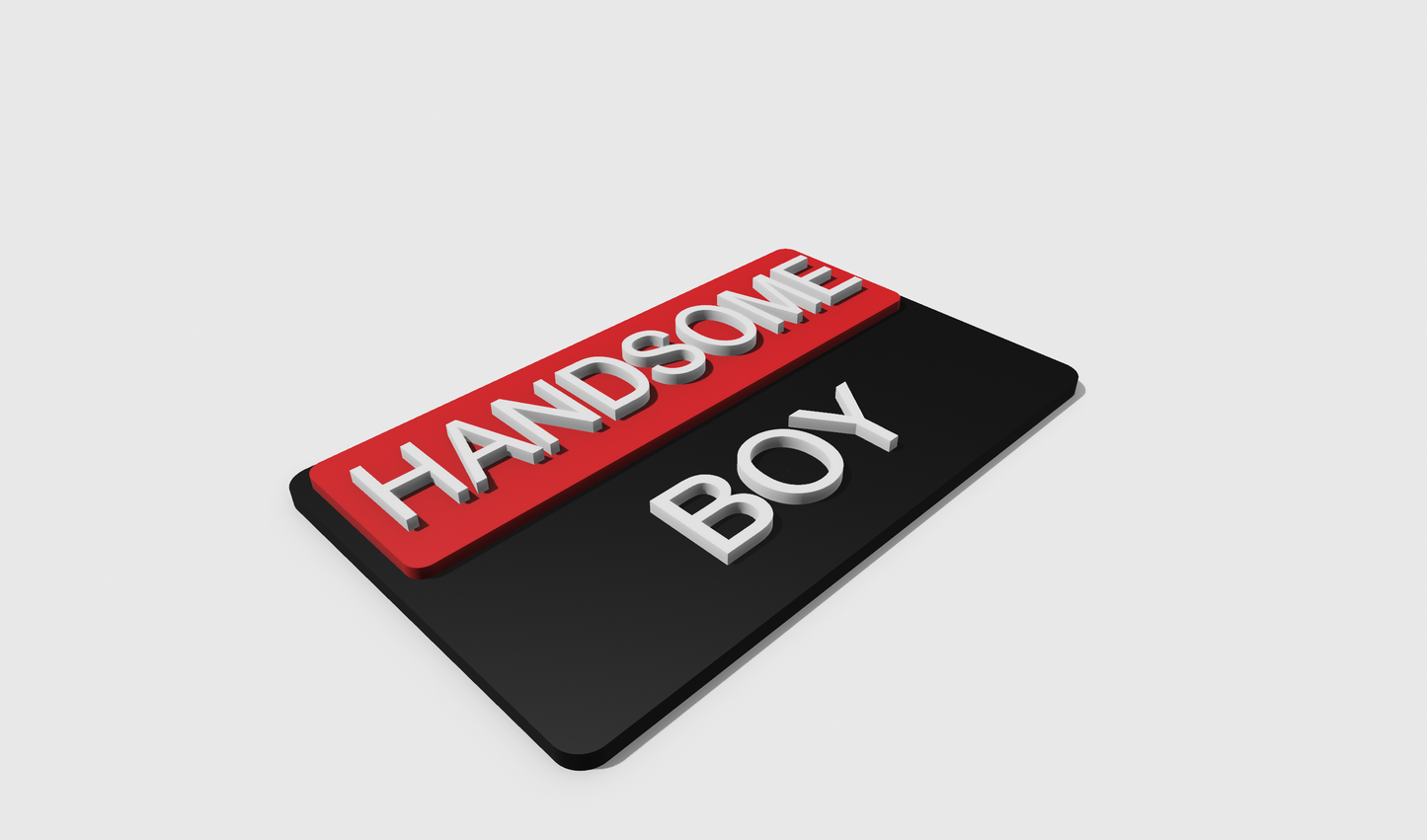 Handsome Boy (8x5)
