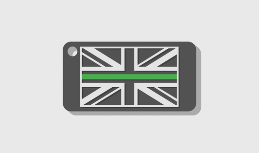 Small Thin Line Key Tag