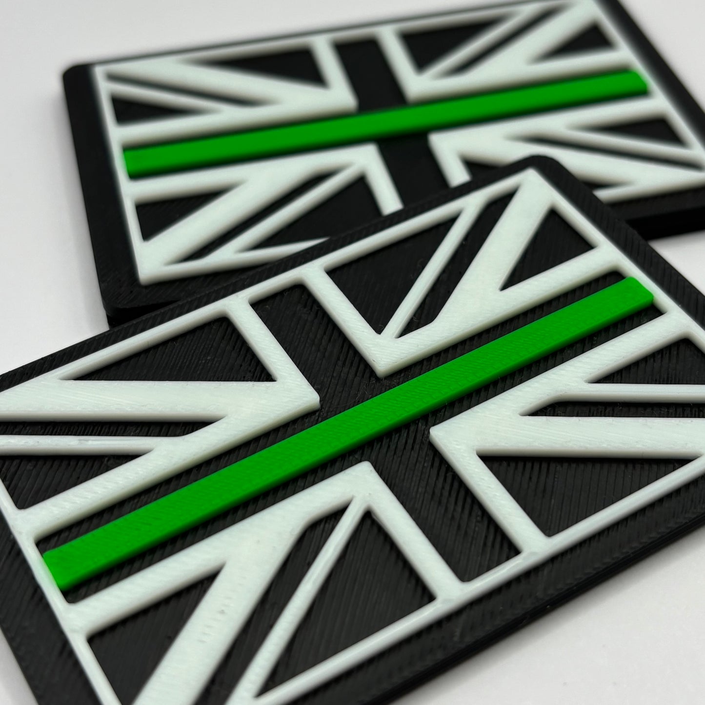Thin Green Line Flag Patch (8x5)