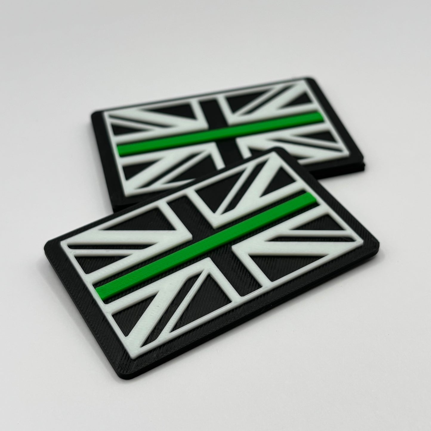 Thin Green Line Flag Patch (8x5)