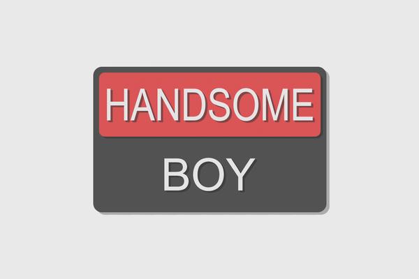 Handsome Boy (8x5)