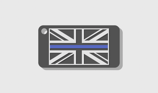 Small Thin Line Key Tag