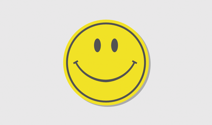 Smiley Face Patch (5x5)