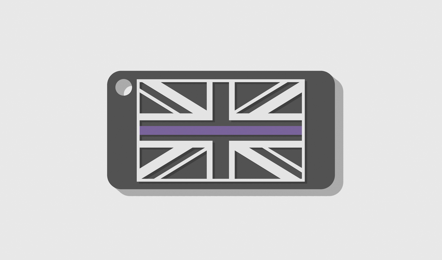 Small Thin Line Key Tag