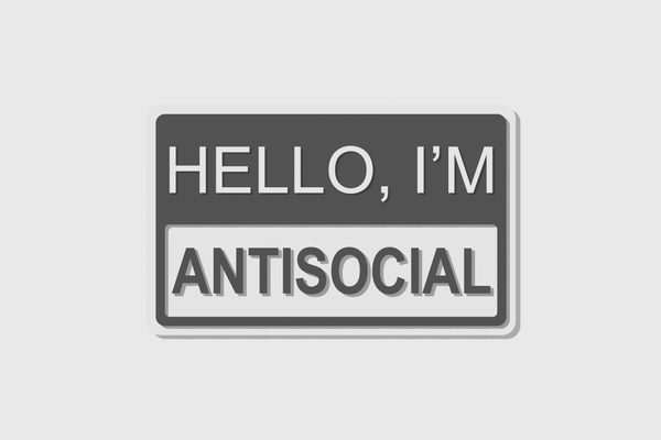 Hello, I'm Antisocial (8x5)