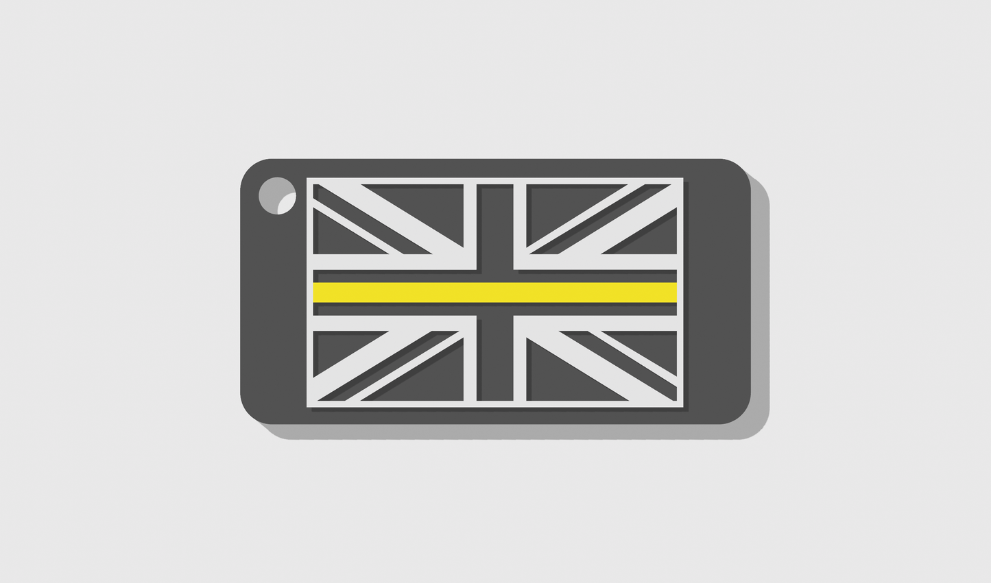 Small Thin Line Key Tag