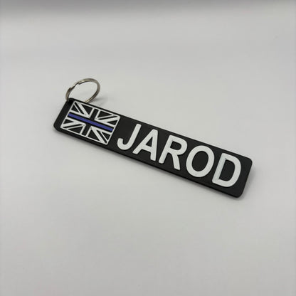 Thin Line Key Tag