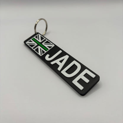 Thin Line Key Tag