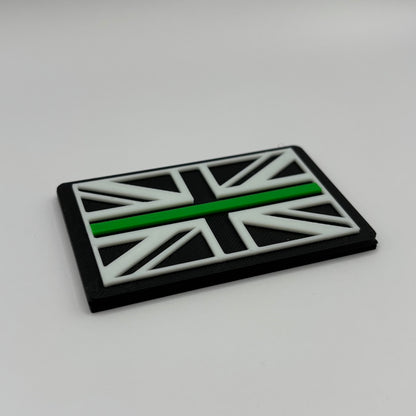 Thin Green Line Flag Patch (8x5)