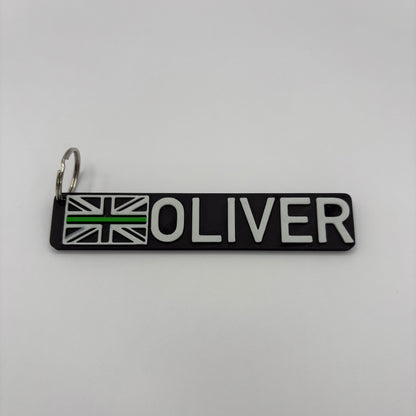 Thin Line Key Tag