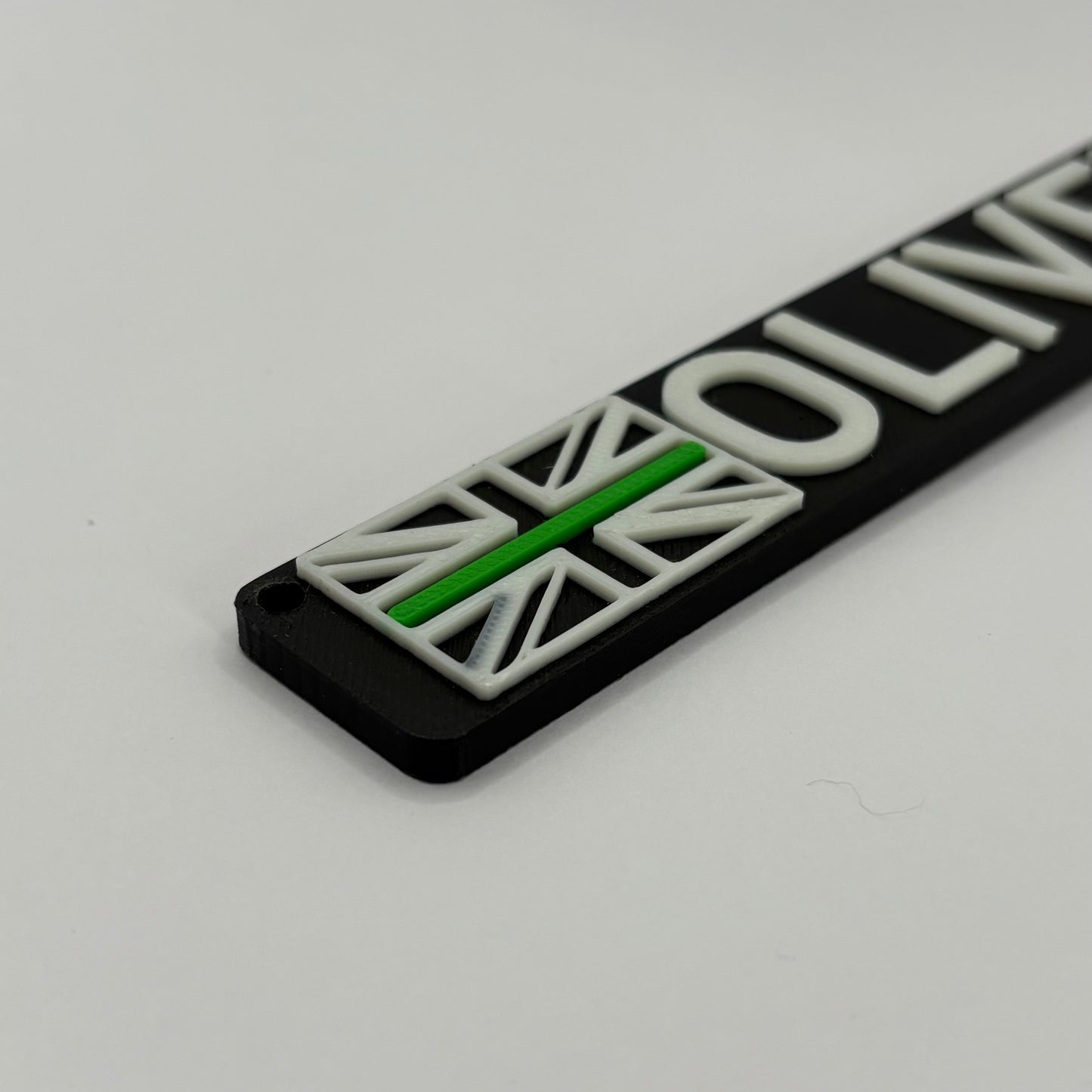 Thin Line Key Tag